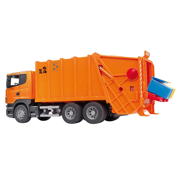 Kamion Scania djubretarac oranž