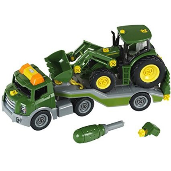 Transporter sa John Deere traktorom