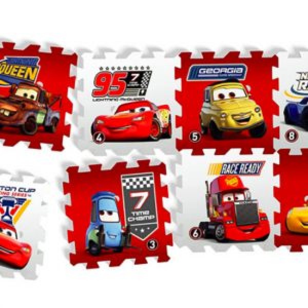 Slagalice podne puzzle Cars 8 delova Disney