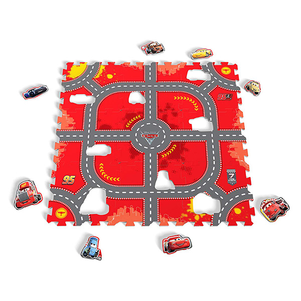 Slagalice podne puzzle Cars 9 delova
