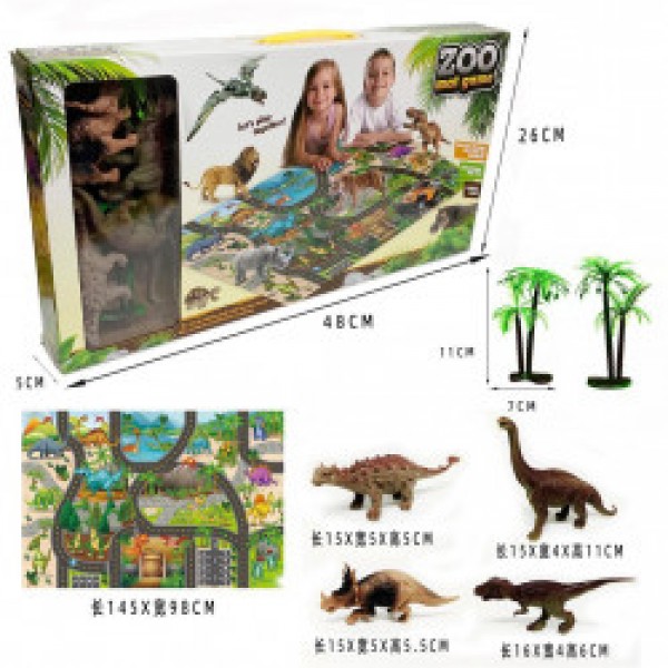 DINOSAURUS SET SA PODLOGOM