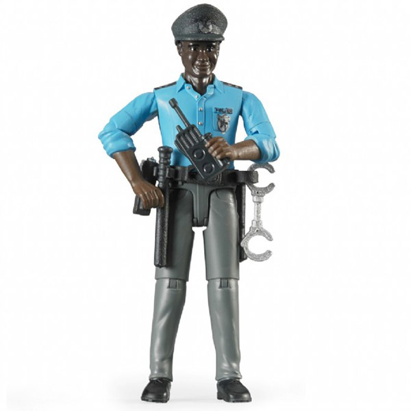 Figura čovek Policajac crnac Bruder-600518