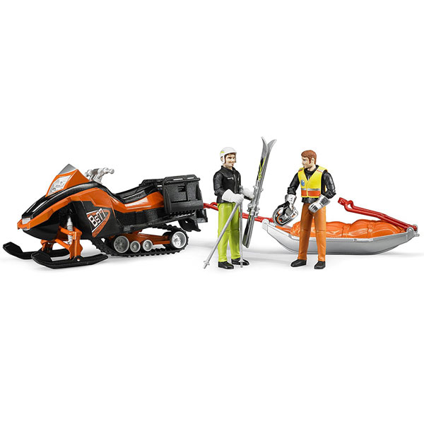 Ski skuter sa vozačem i sanke za spašavanje i skijaš Bruder-631000