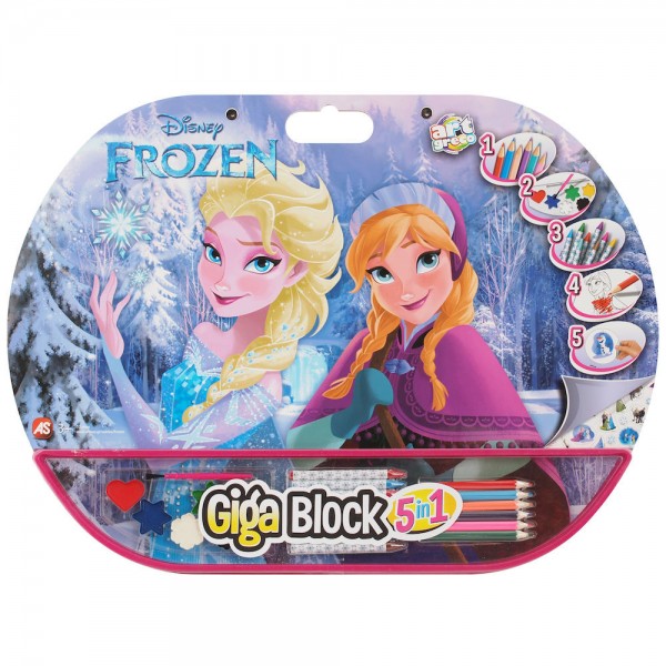 Giga blok- set za crtanje Frozen