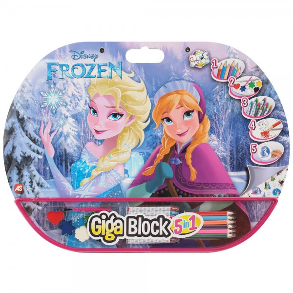 Giga blok- set za crtanje Frozen