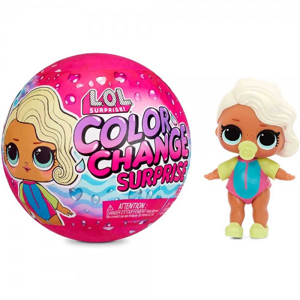 LOL COLOR CHANGE DOLL ASST