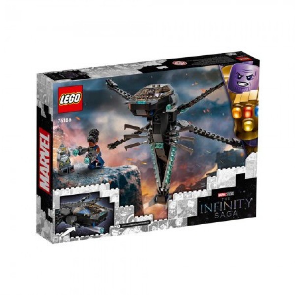 LEGO SUPER HEROES BLACK PANTHER DRAGON FLYER