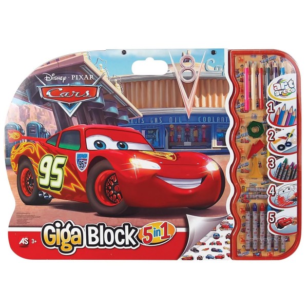 GIGA BLOCK 5 IN 1 CARS manji