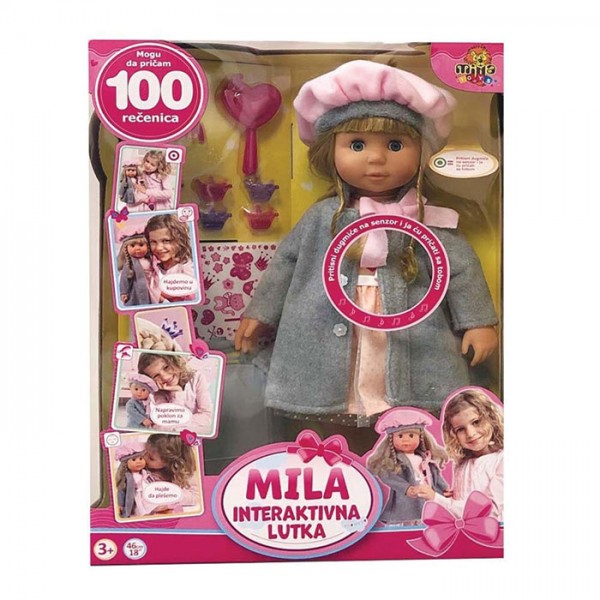 Interaktivna lutka Mila 100 rečenica 410648