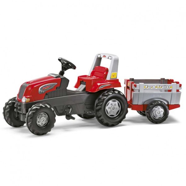 Traktor na pedale Rolly Toys sa prikolicom Junior-800261