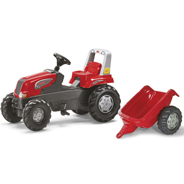 Traktor na pedale Rolly Toys Junior RT sa prikolicom-800315
