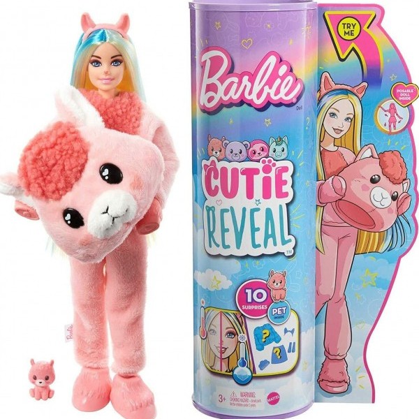 Barbie Cutie Reveal Lama 