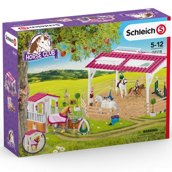 Schleich Škola jahanja sa štalom i dodacima 72118