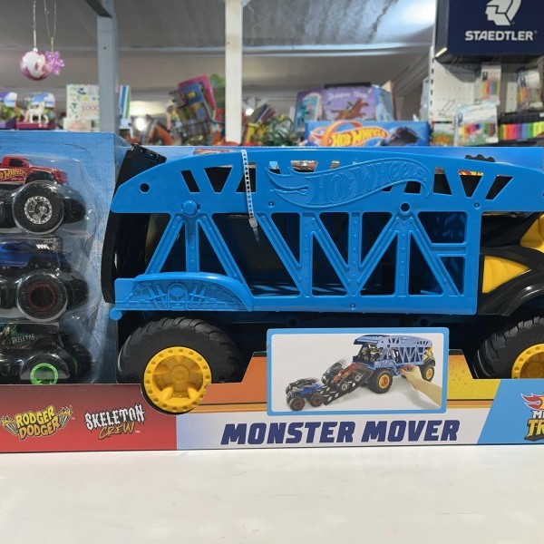 Monster Mover sa autica  Hotwheels 