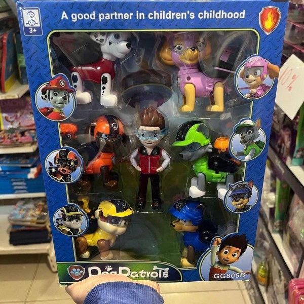 Set Patrolnih Sapa sa figurama