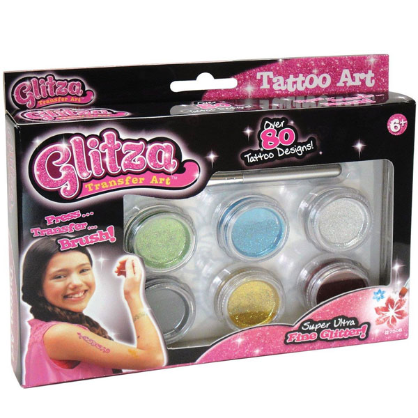 Set tatoo Glitza ulepšaj sama svoj pribor Knorr Toys-075084