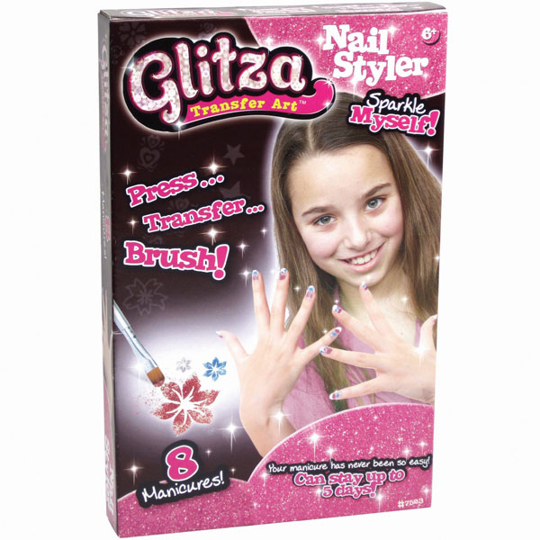 Set tatoo Glitza vaš manikir nikada nije bio tako lak Knorr Toys-075237