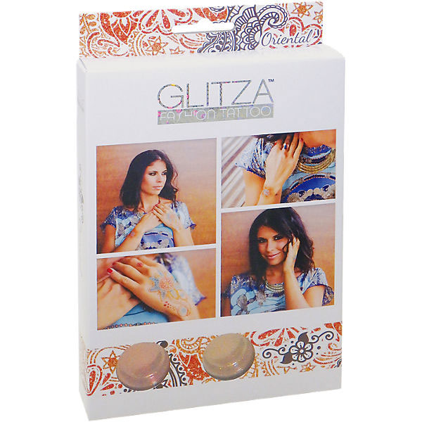 Set Glitza tatoo napravi sama svoj tatoo nakit od blistavog štrasa Knorr Toys-078146