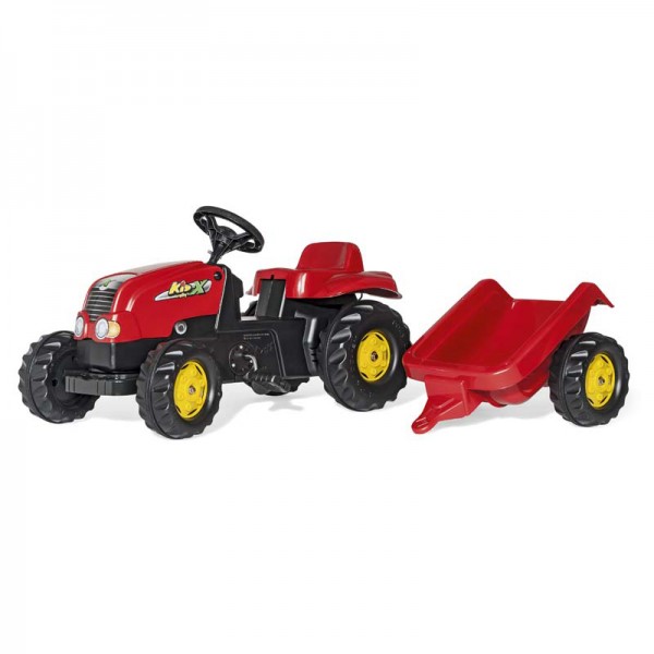 Traktor na pedale sa prikolicom Rolly kid 012121