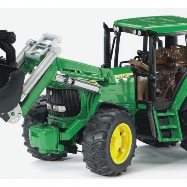 TRAKTOR SA PREDNJIM UTOVARIVAČEM BRUDER JOHN DEERE 020521