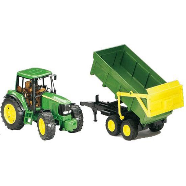 Traktor sa prikolicom Bruder John Deere-020583